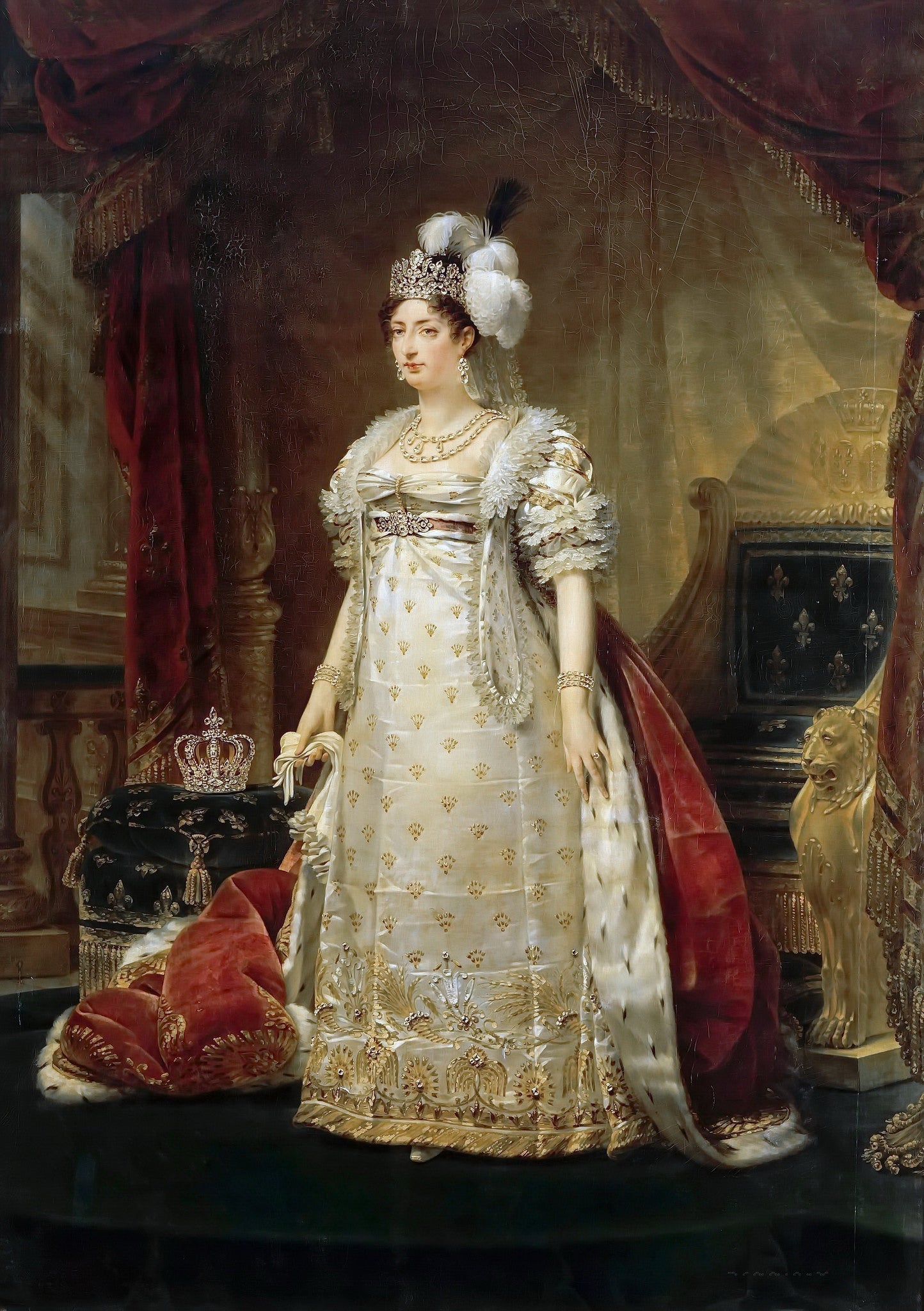  Marie-Thérèse, child of King Louis XVI of France and Queen Marie Antoinette