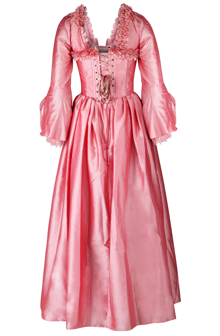 Ball Gown Bridgerton Dress - Arborose Pink 8