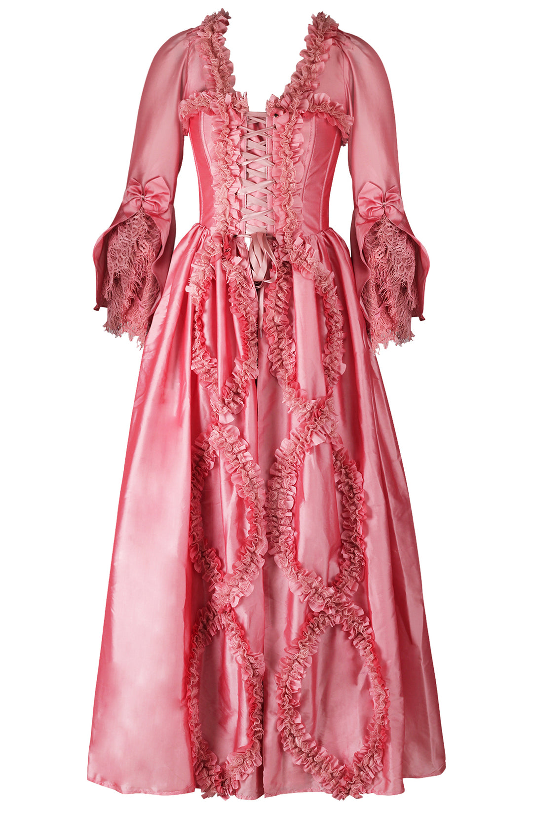 Ball Gown Bridgerton Dress - Arborose Pink 5