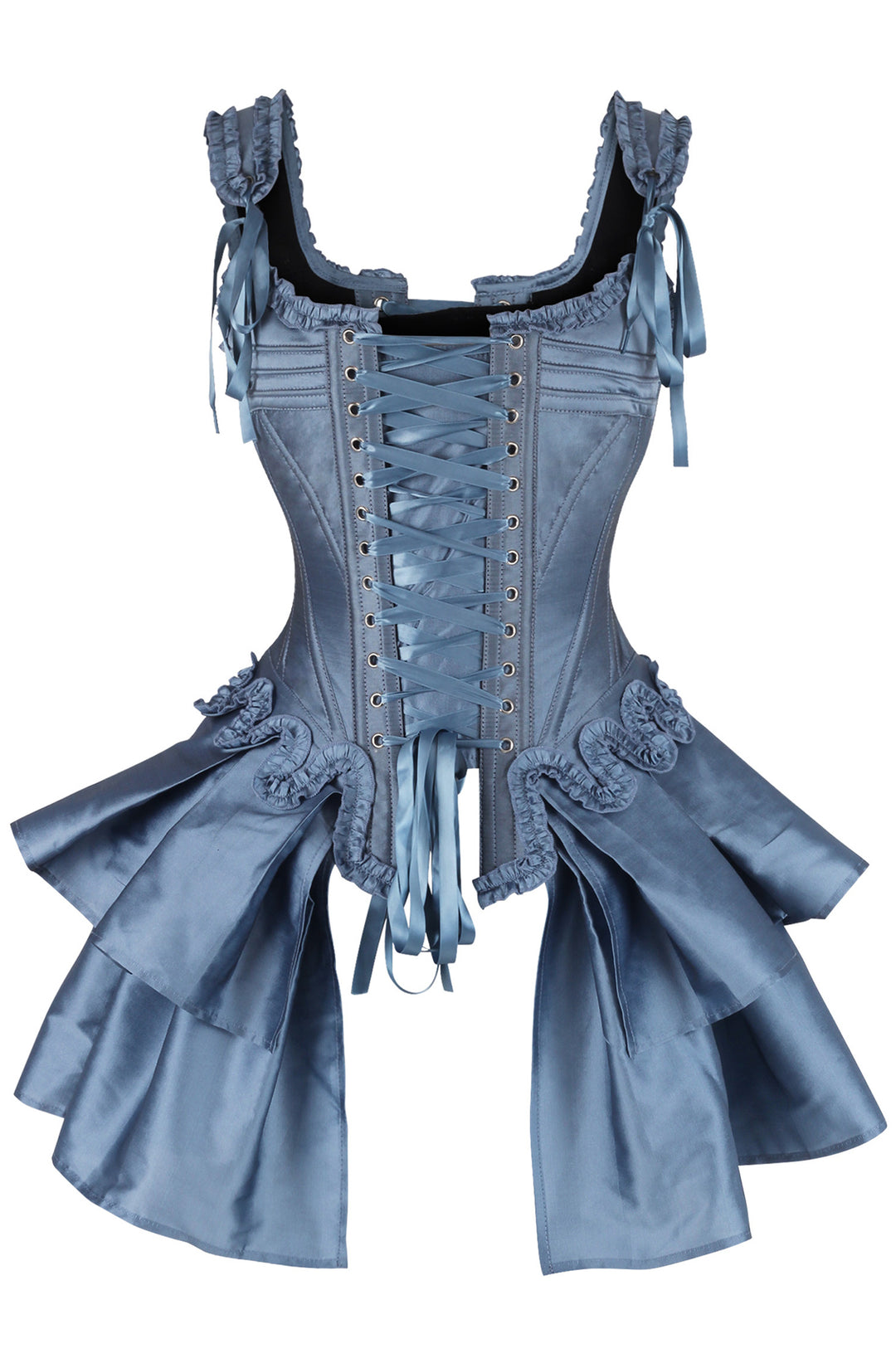 French Stays Corset in Parisian Blue