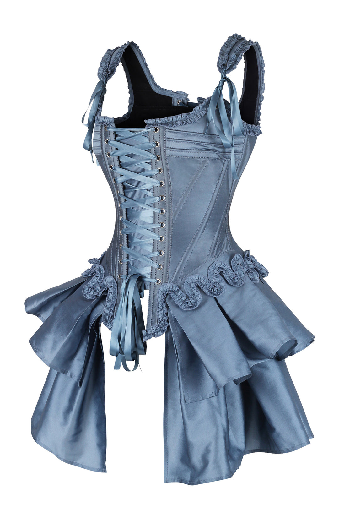 French Stays Corset in Parisian Blue 1