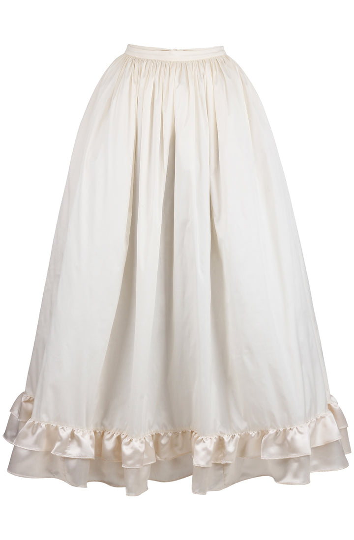 Crinoline Skirt in Cream 1