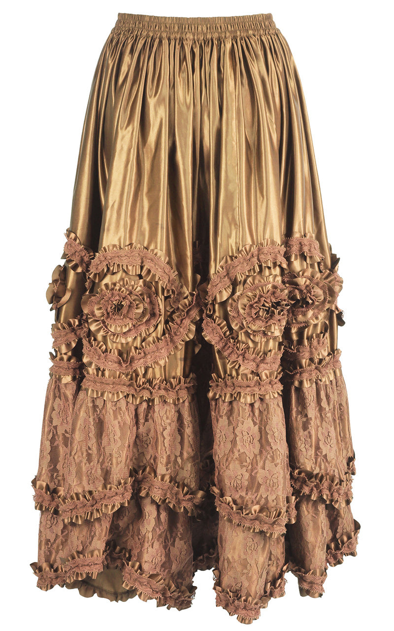 Pompadour Skirt - Baroque Gold Back