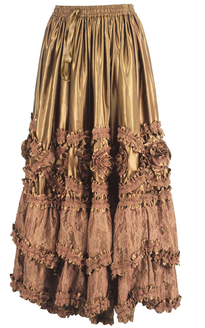 Pompadour Skirt - Baroque Gold Side