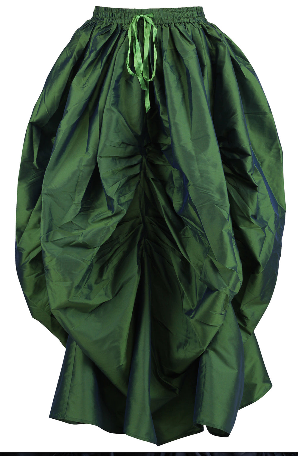 Olivine Green Ballgown Skirt 2